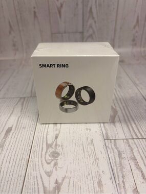 Size 9 Smart Ring Silver Tone